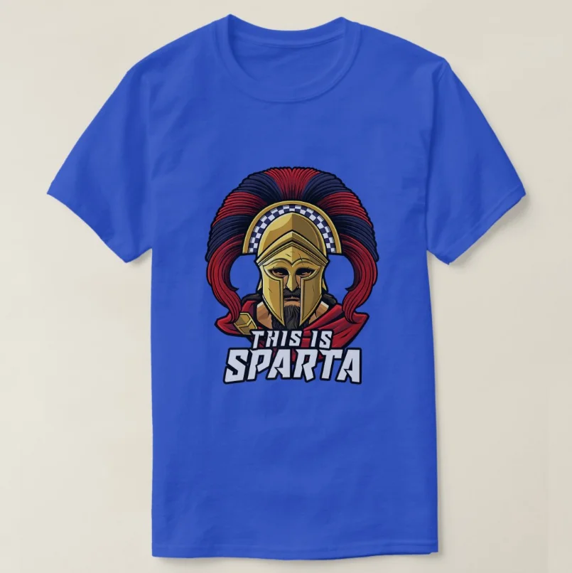 This Is Sparta T-Shirt Short Sleeve Casual 100% Cotton O-Neck Summer Mens T Shirt Size S-3XL