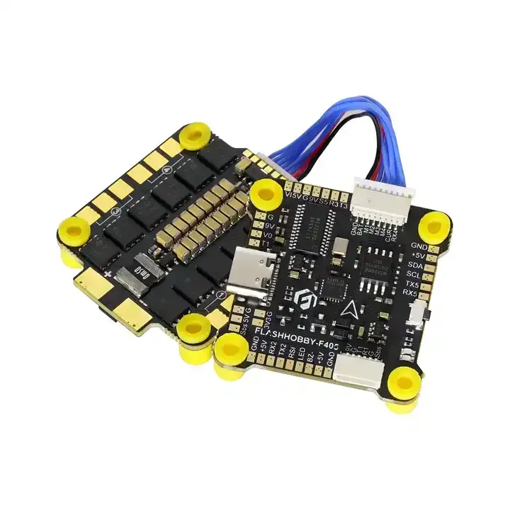 Controlador de vuelo FPV dr one, Flashhobby F405 Stack F4 (MPU6000) + blheli 60A 4 en 1 ESC Stack