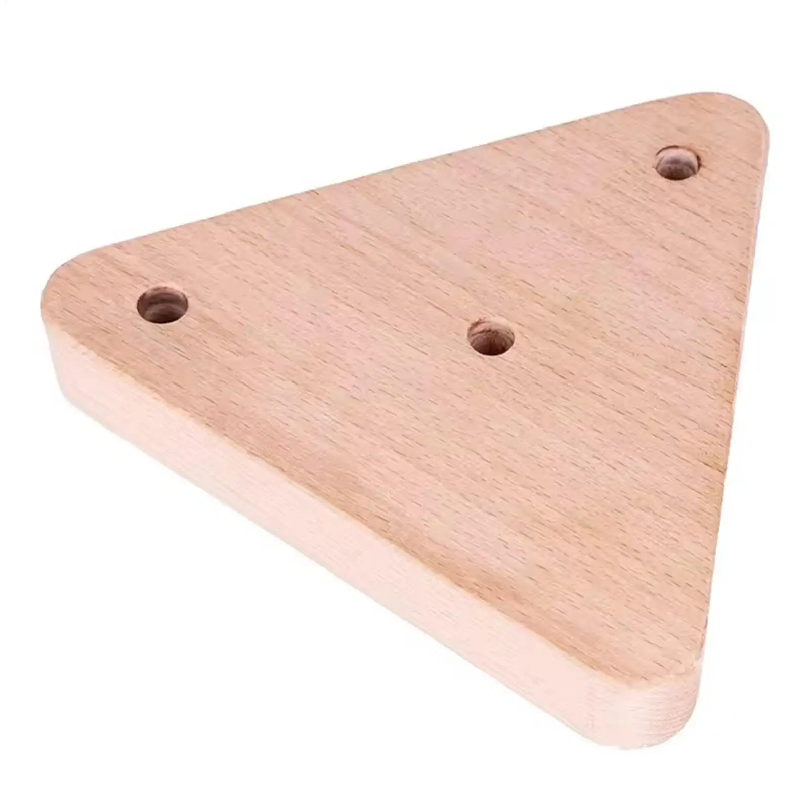 

Портативная треугольная деревянная доска для тренировки хвата с многоуровневыми карманами, тренажер для скалолазания для дома, игровой комнаты, гаража, подвала