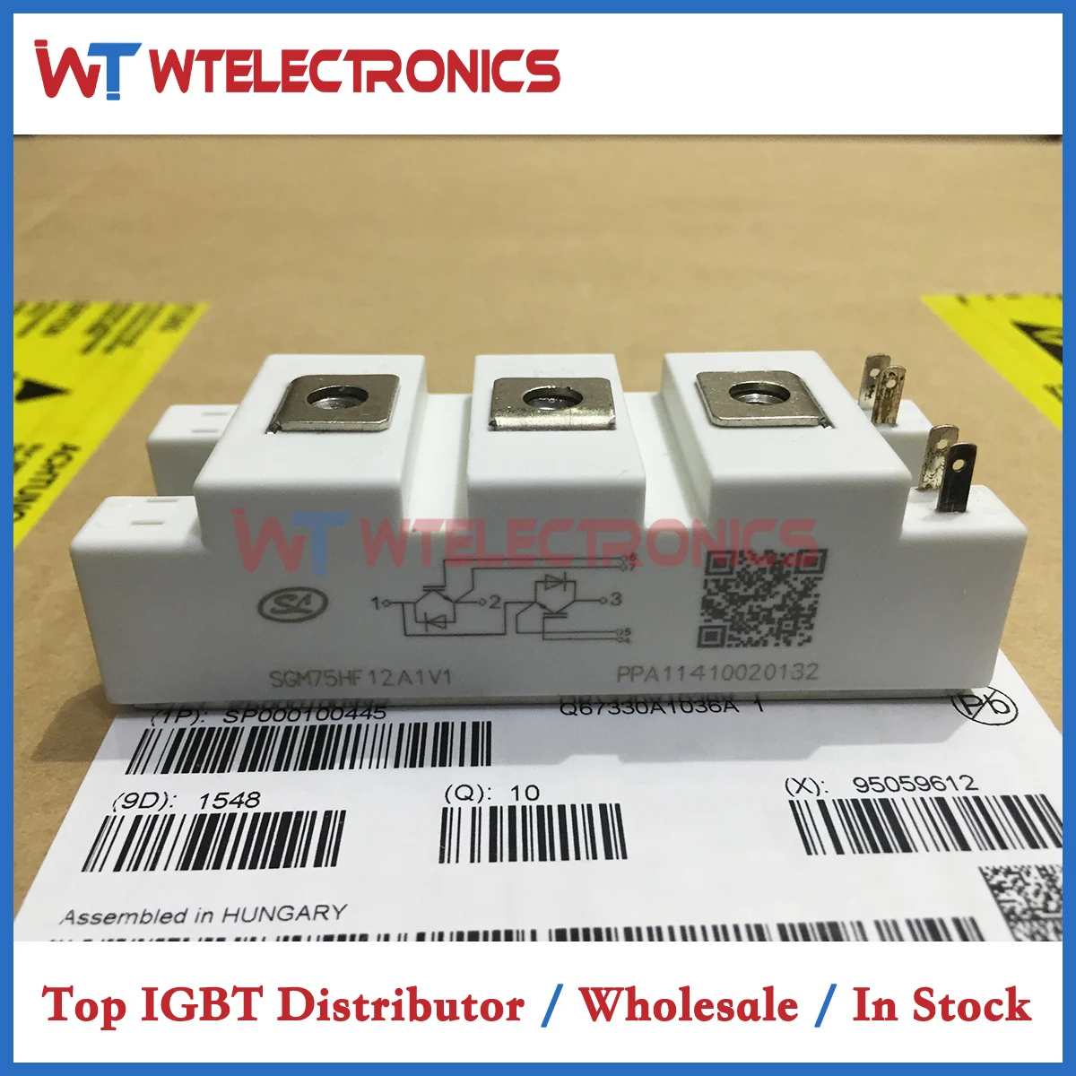

Genuine SGM75HF12A1V1 IGBT Power Module