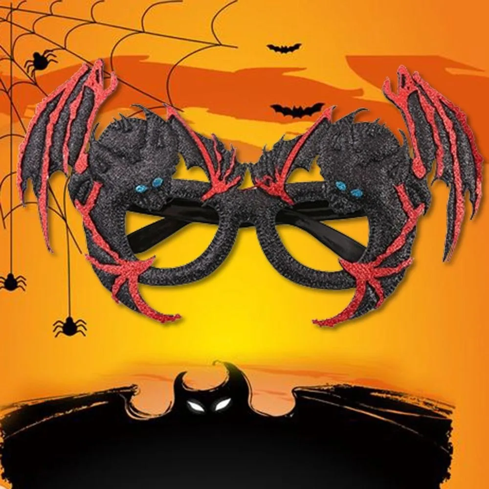 귀여운 박쥐 모양 할로윈 안경 만화 플라스틱 박쥐 재미 있은 안경 유령 코스프레 코스프레 안경 할로윈 안경 소품
