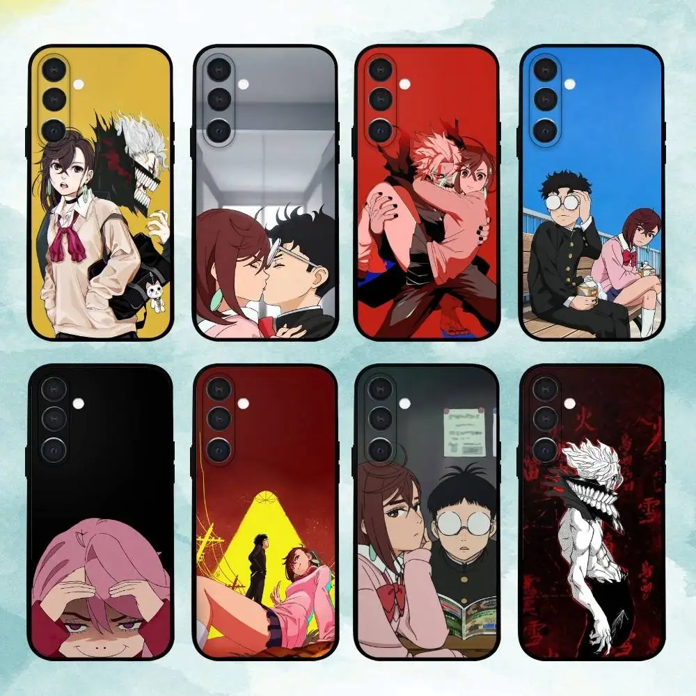 

Anime D-Dandadan Phone Case For Samsung A73,72,71,53,52,51,22,91,80, Soft Black Cover
