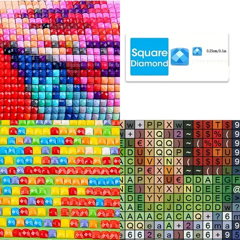 10 best sales Diamantmålning med vit tiger - №7