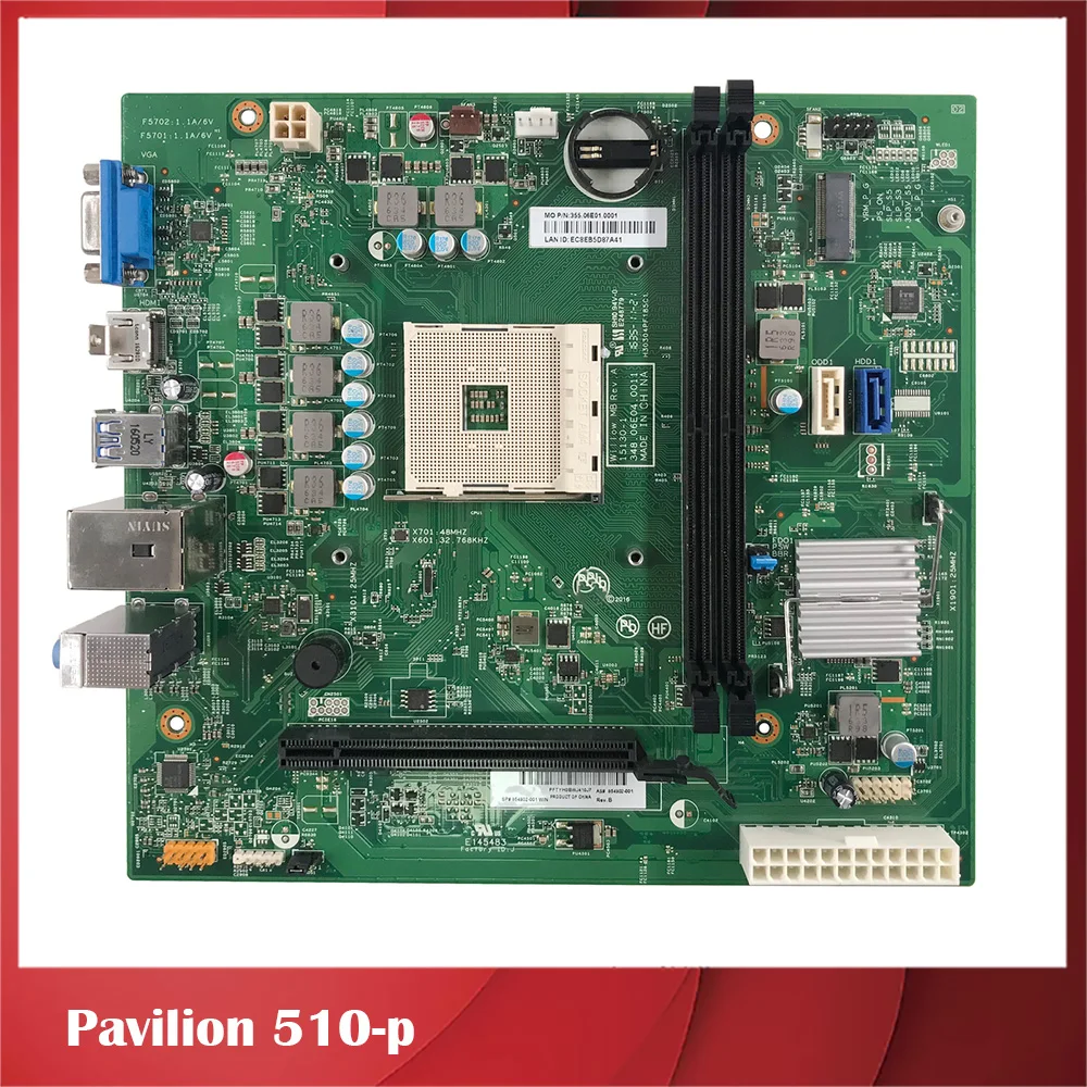 

Original Motherboard For HP Pavilion 510-p AM4 15130-1 854902-001 854902-601 Fully Tested, Good Quality