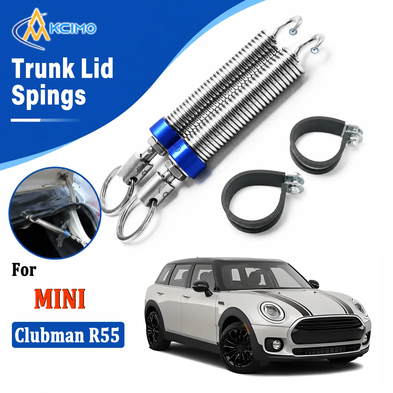 KCIMO 1/2Pcs Car Boot Lid Lifting Spring Trunk Device For MINI Clubman R55 Metal Trunk Spring Lifter Automatically Open Device