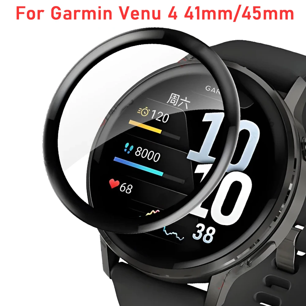 Schutzfolie für Garmin Venu 4 45 mm 41 mm Displayschutzfolie, kratzfeste Folie für Garmin Venu 4 Displayschutzfolie (kein Glas)