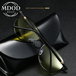 2022 Polarized Sunglasses Men Vintage Photochromic Sun Glasses Women Classic Driving Googles Night Vision Shades Eyewear UV400