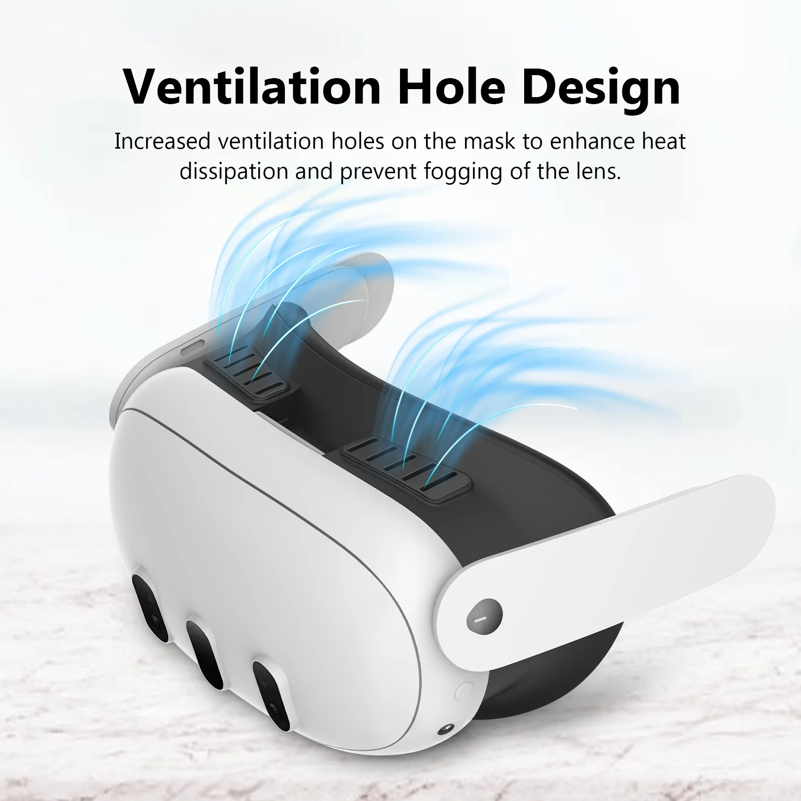 Face Cover For Meta Quest 3 Replacement Facial Interface PU Leather Cushion Bracket Anti-Leakage Nose Pad VR Glasses Accessories