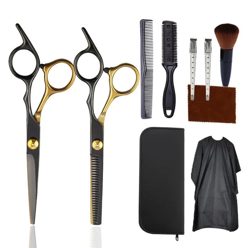 Hairdressing Scissors Hair Cutting Shears Set Professional Salon Stainless Steel Hair Scissors Hair Tools