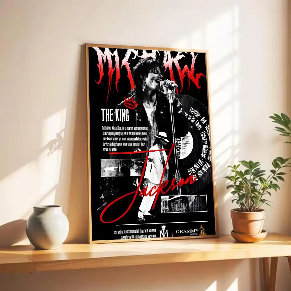 Michael Jackson Poster, Wandkunstdruck, Poster, dekoratives Wandbild, Heimdekoration, Geschenk, ungerahmt – Detail 15