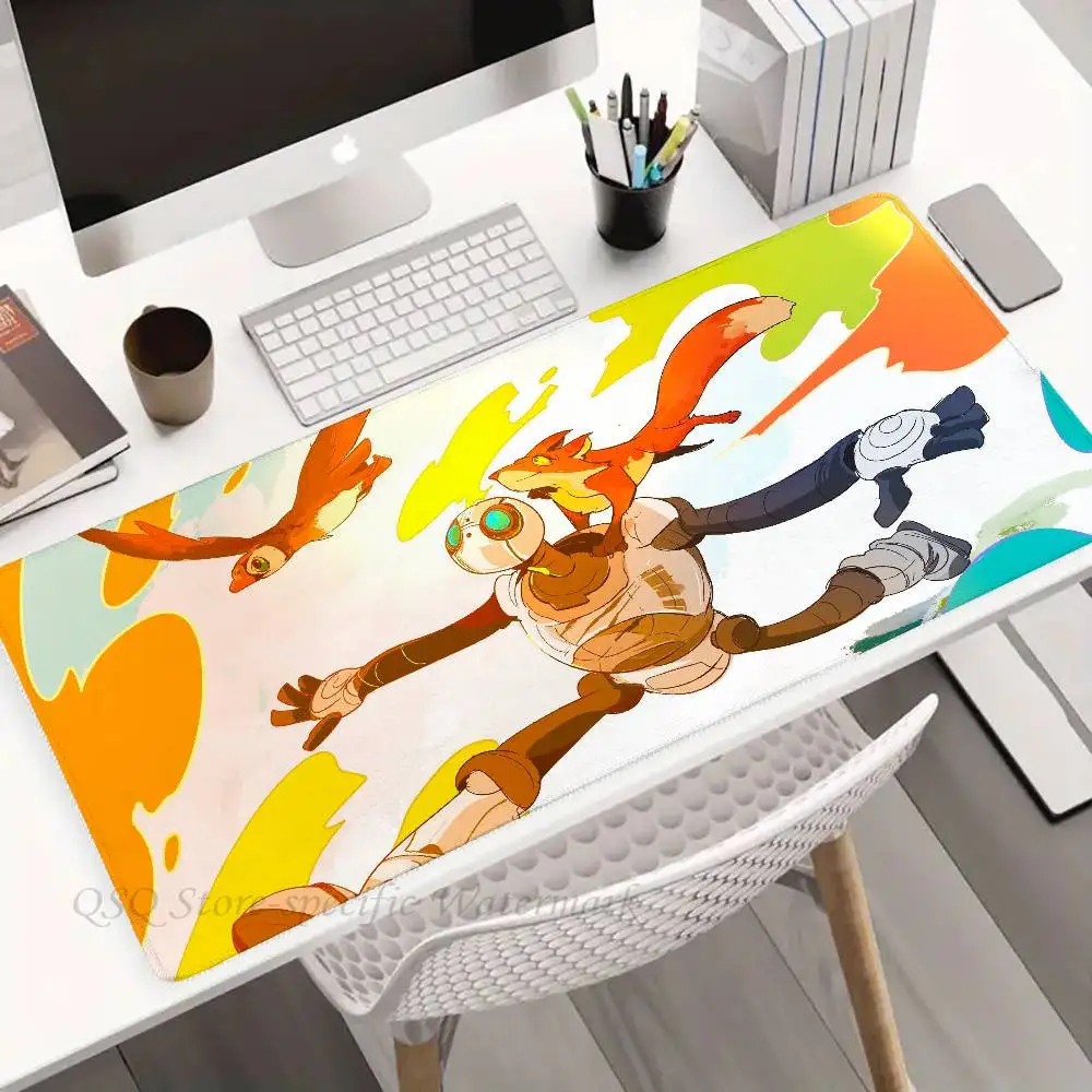 Film The Wild R-Robot P Mousepad Non-slip Suitable For Office Computers Laptops E-sports Game Desk Mats XXL Keyboard