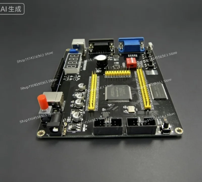 Cyclone IV EP4CE6 EP4CE10 FPGA Development Board with USB Blaster Programmer for Education DIY