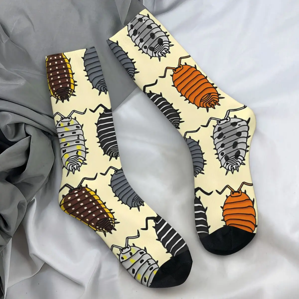 Isopods Insect Socks Animal Fashion Stockings Women Men Soft Outdoor Socks Winter Graphic Non Slip Socks