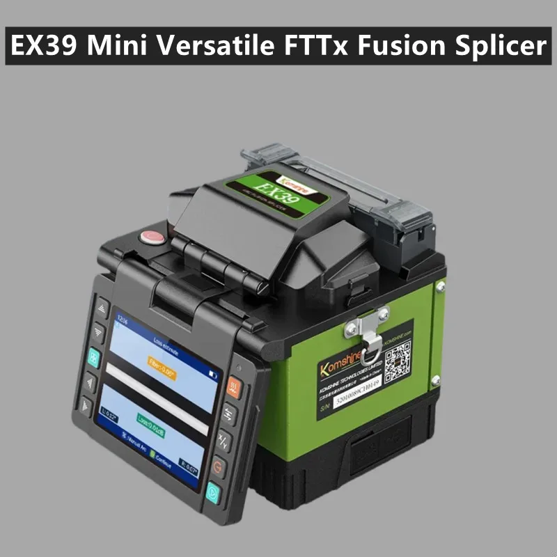 

Fiber Optic Fusion Splicer Komshine EX39 Fusion Splicer Auto ARC Fiber Splicing Machine Optical Welding Machine FTTH