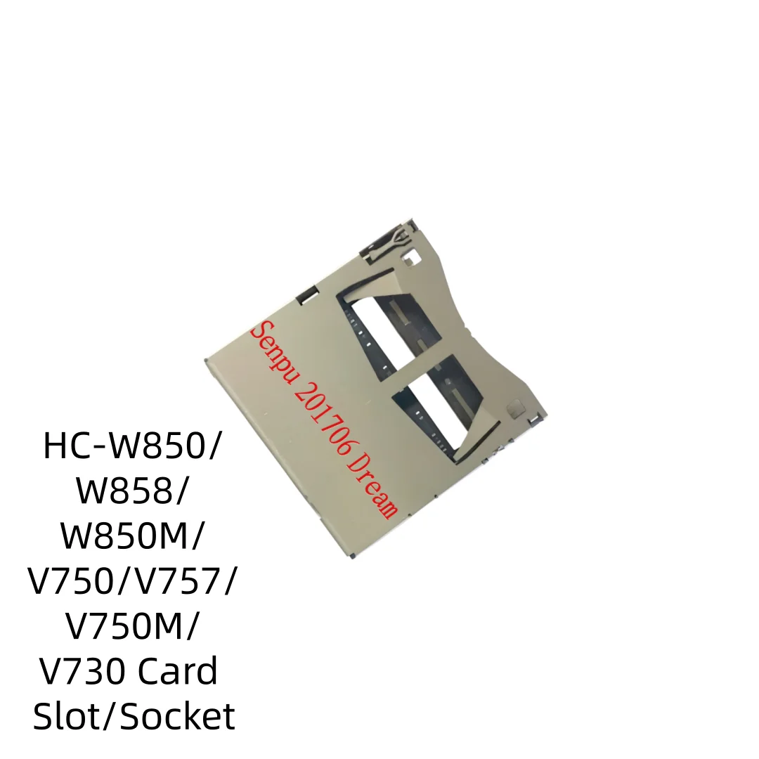 For Panasonic HC-W850 W858 W850M V750 V757 V750M V730 SD Card Slot Holder Memory Card Socket Camcorder Repair