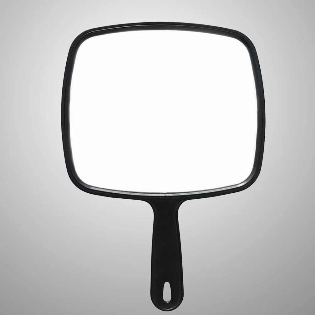 Hand Mirror Travel Magnifying Handheld with Handle Eyelash Shampoo Mens Salon Hairdressers Barbers The Circle Large