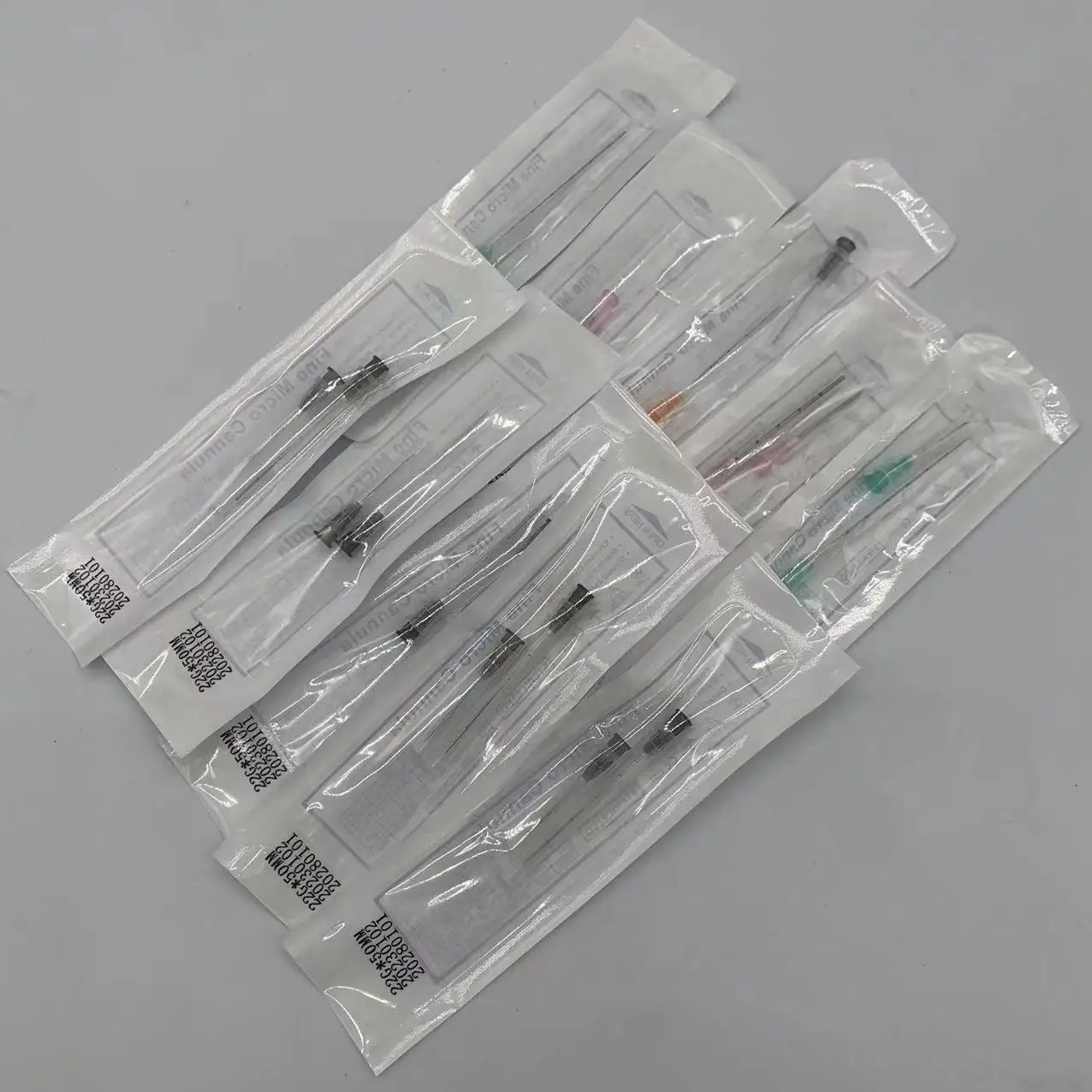 50Pcs  High Quality Korea Fine Micro Blunt Needle Canula 14G 90MM 18G 50mm Blunt Tip Cannula Needle For Filler Hyaluronic