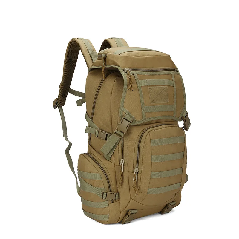 50L Outdoor Tactical Backpack 3P Camouflage Mountaineering Waterproof Backpack Large Capacity Sport Backpack 55CM*35CM*25CM