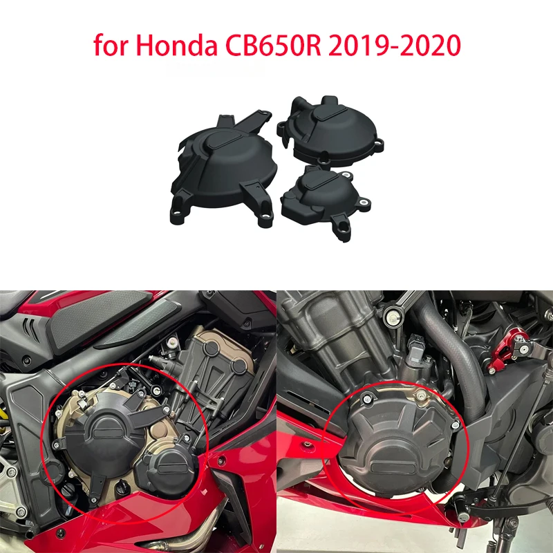 

Motorcycle suitable for Honda CB650R 2019-2020 modified engine protection cover engine side cover anti-fall cover