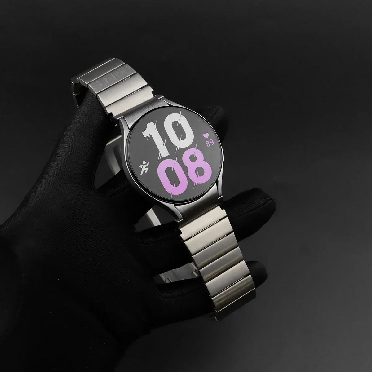 No Gaps Titanium Strap for Samsung Galaxy Watch 7 6 5 4 40mm 44mm Quick Release Metal Band 5Pro 45mm 6Classic 43mm 47mm Bracelet