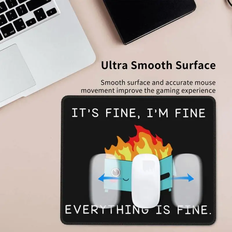 Funny Mouse Pad Gamer Keyboard Mat Desk Accessories Laptop Gaming Computer Table Mousepad Cabinet Pc Mats