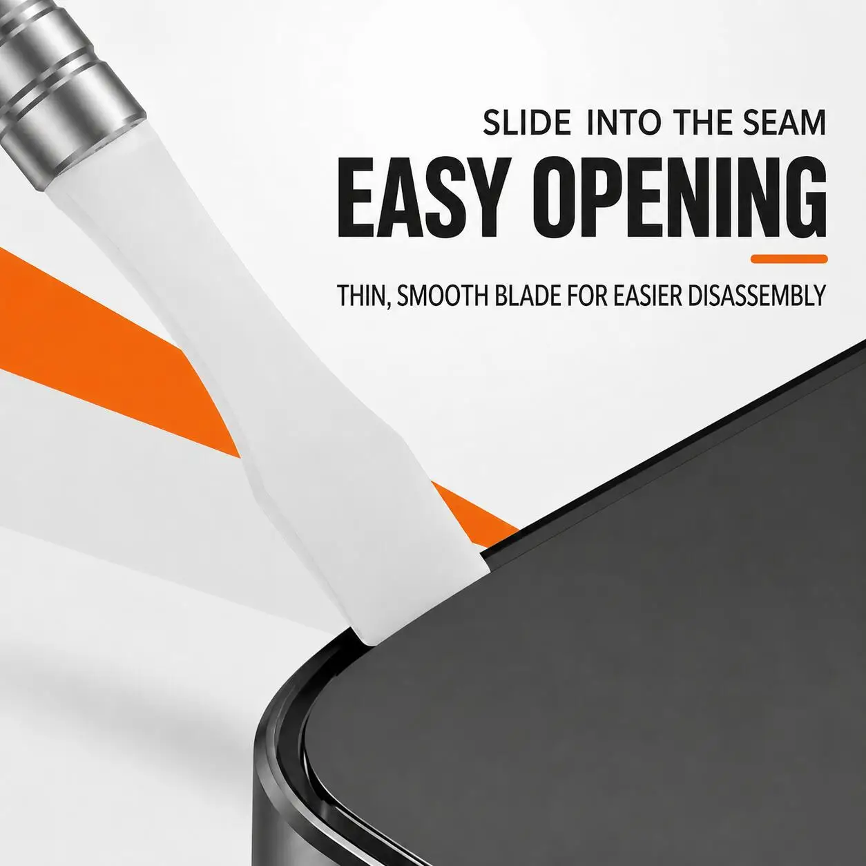 MobiTool MTS‑75 Non‑Magnetic Stainless Steel Scraper Thin Flexible Blade for Phone Screen Opening Glue Removal  Repair Hand Tool