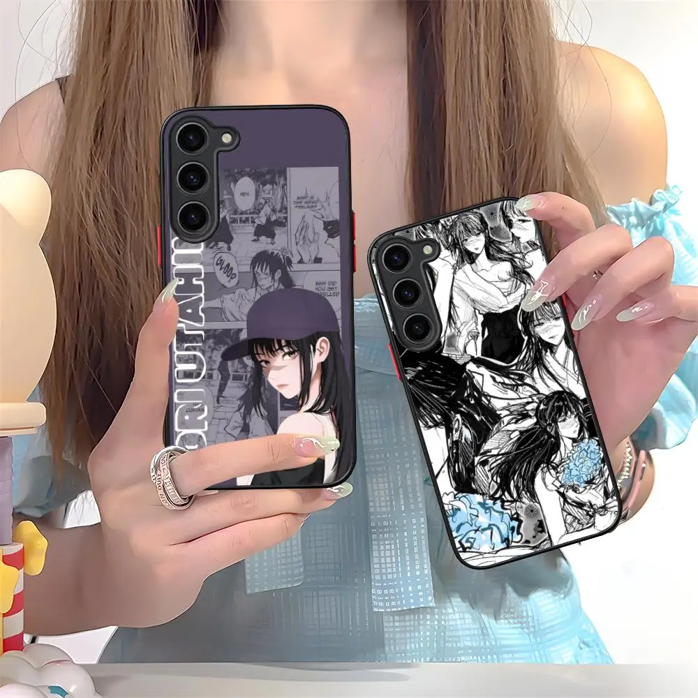 Jujutsu Kaisen Utahime Iori Phone Case for Samsung Galaxy S25 S24 S23 S22 S21 Plus FE Ultra Colorful Silicone Cover Luxury Cover