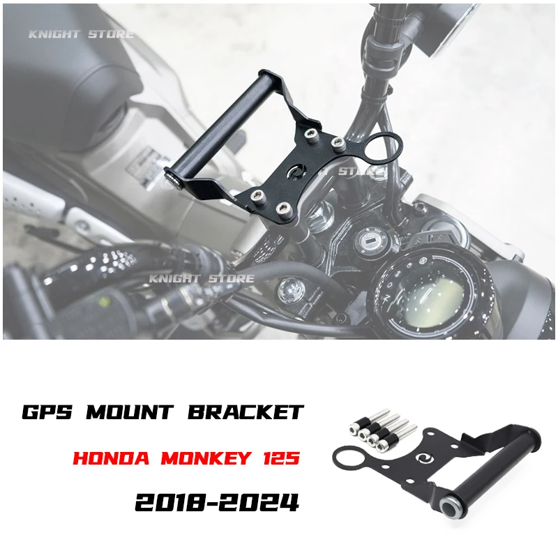 

Suitable for Honda Monkey 125 modification navigation stand Monkey 125 mobile phone stand 2018, 2019, 2020, 2021, 2022, 2023,