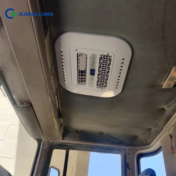 Factory Portable Truck Radiator 24V DC Electric Car Air Conditioner 12V Excavator Construction Vehicle AC Conditioner New