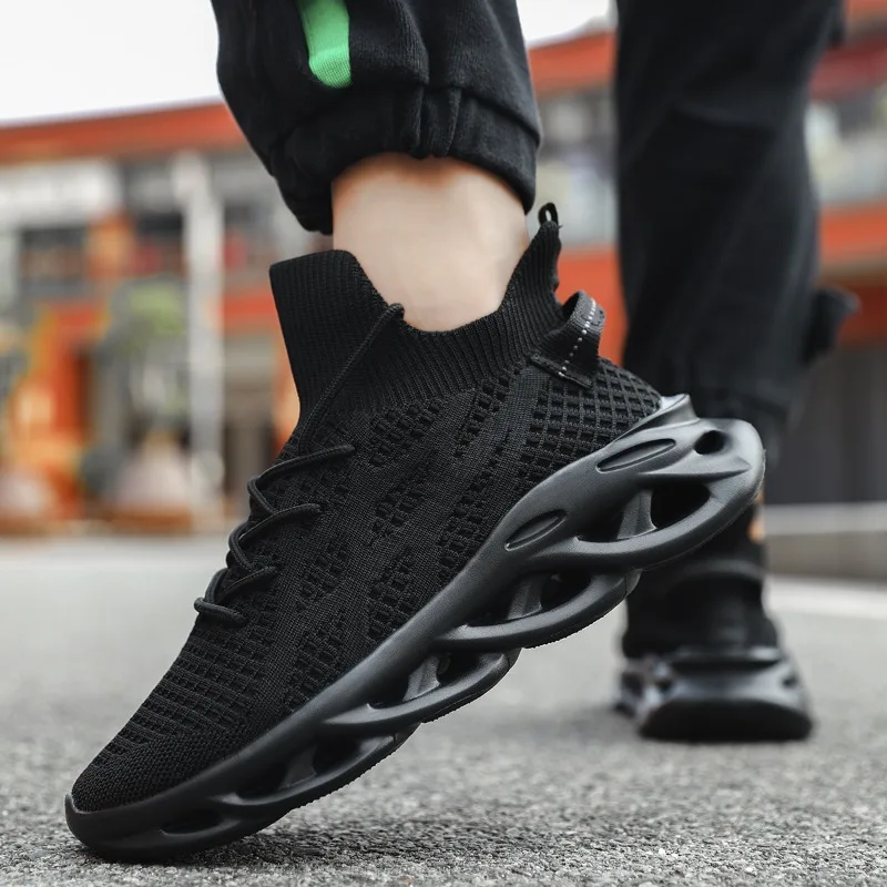 Damyuan 2024 Fashion Men Running Shoes Sneakers Male Tenis Luxury Designer Mesh Breathable Casual Blade Cushioning Sports Shoes