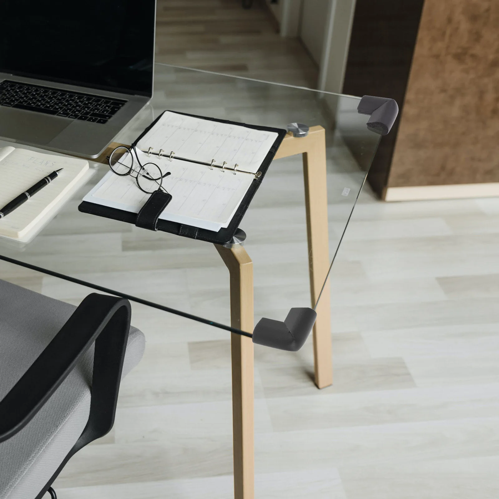 

STOBOK 12 шт., противоударные угловые ограждения для безопасности мебели, стен, мягкие бамперы, белые защитные края книжной полки