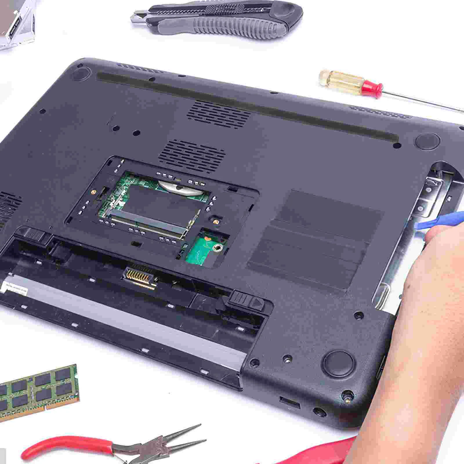 2pcs Laptop Bottom Case Rubber Feet Strips Non Mats Adhesive Holder Precise Fit Material Easy Installation