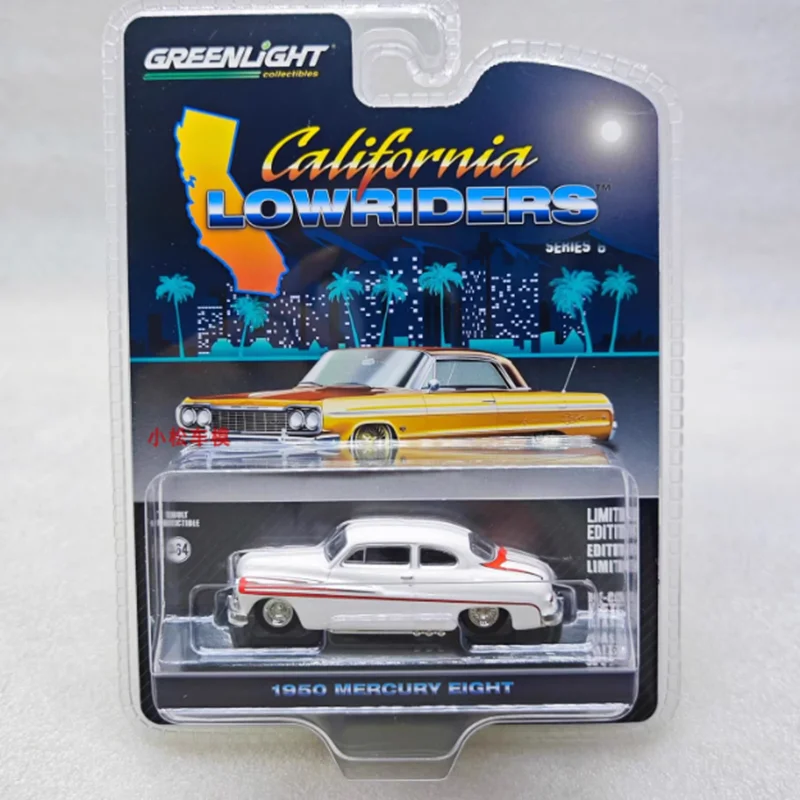 Greenlight 1: 64 échelle 1949 Mercury Convertible/1950 Mercury huit coupé alliage modèle de voiture Collection affichage ornement jouet cadeau