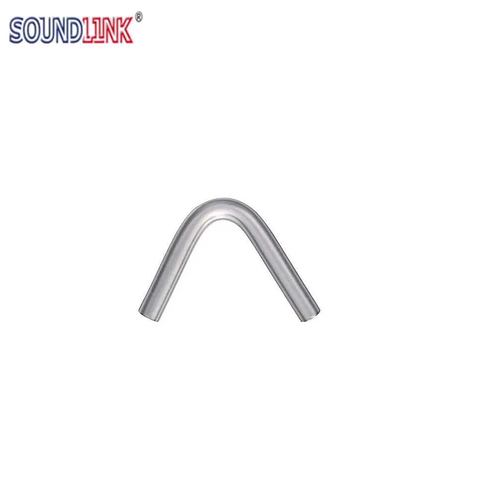 10pcs BTE Earmold Hook Elbow Bent Sound Tube Tubing for Custom BTE Hearing Aid Earmolds