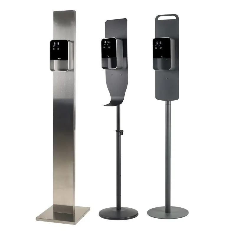 New Design Luxury Electric Touchless Liquid Usb Rechargeable Smart Sensor Foam Automatic Hand Soap Dispenser With Digital Time