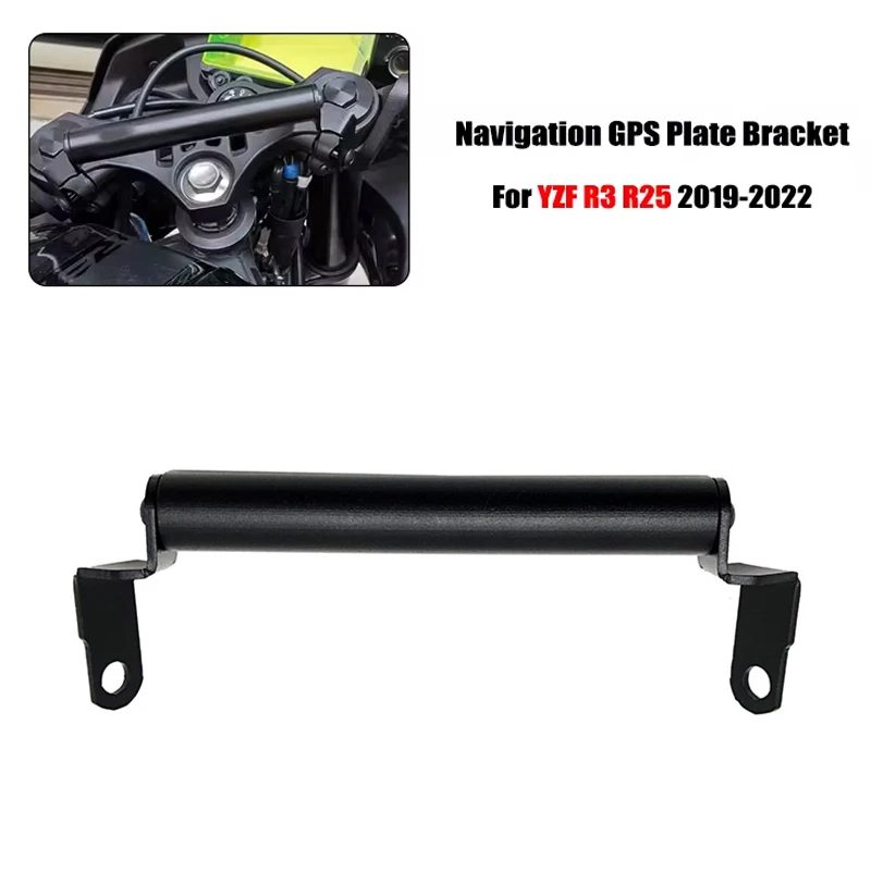 For YAMAHA YZF R3 R25 YZFR3 YZFR25 R 3 2019-2022 2020 2021 Phone Holder Windshied Mount Navigation Bracket GPS Smartphone Holder