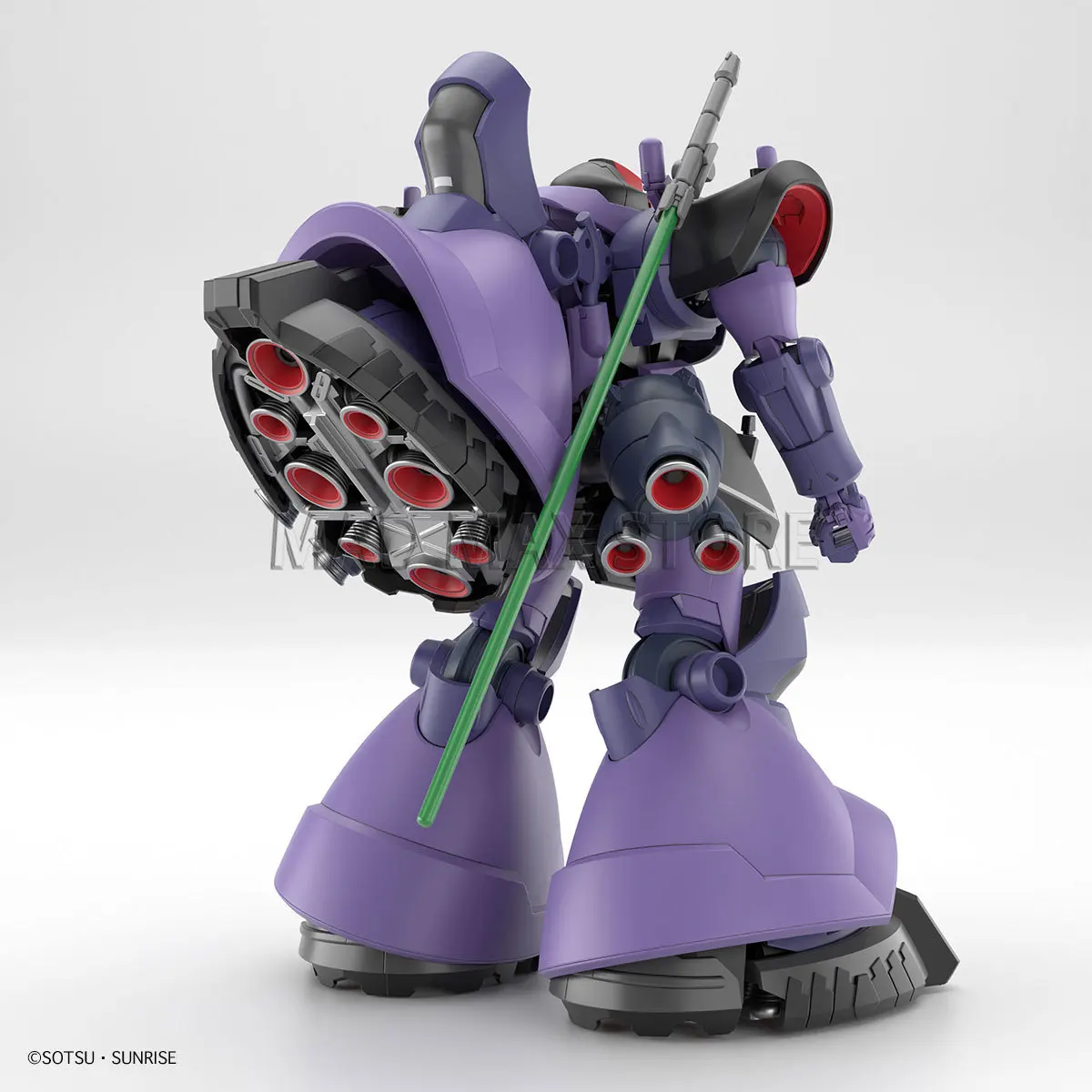 

Bandai Original MODEL KIT HG 1/144 GQuuuuuuX RICK DOM Red Gundam Anime Action Figure Assembly Model Toys Model Gifts for Boys