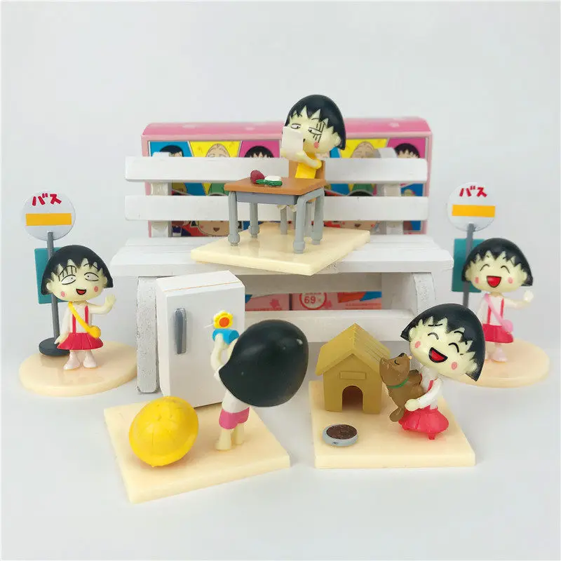 Nuevos productos en Stock, albóndigas pequeñas, día feliz, escena familiar, caja ciega, figuritas, muñecas, adornos de escritorio, regalos sorpresa