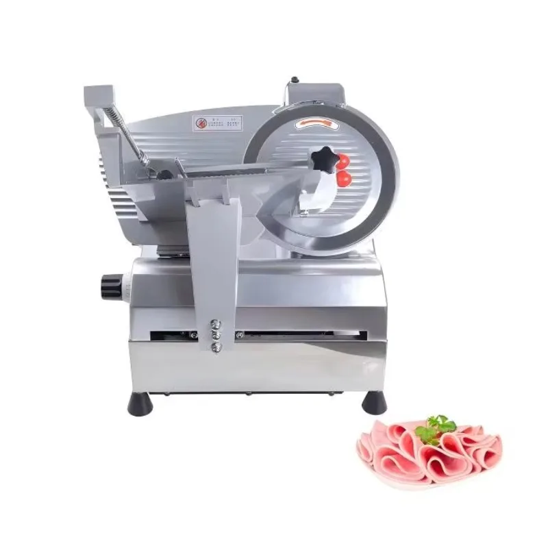 

10 inch 250mm new commercial electric semi-automatic meat cutter 240W used motor