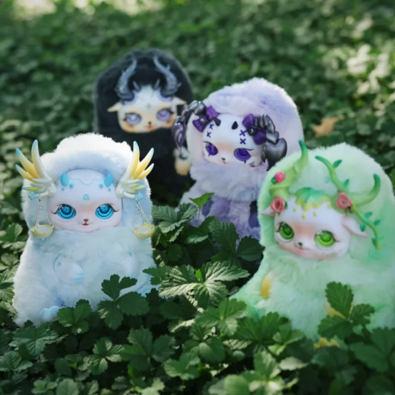 

Mengbao Xiaoxing официальный зодиак лес шепот слепая коробка игрушка виниловая плюшевая кукла орнамент фигурка Коллекционные художественные игрушки подарки для детей