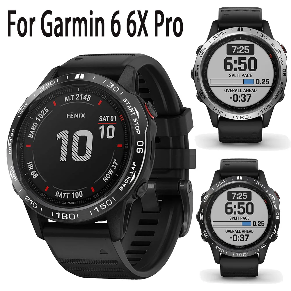 protective Case For Garmin Fenix 7S 7S Pro 5 5Plus 7 7 Pro 5X 5XPlus 6X 6XPro epix Pro 47 42 51mm Cover Protective Outer Edge