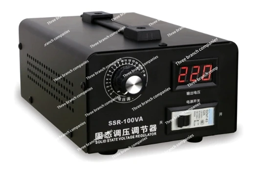 220V SSR-60VA 6KW 100A SSR-100VA Single Phase Solid State Electronic Silicon Controlled Voltage Regulator