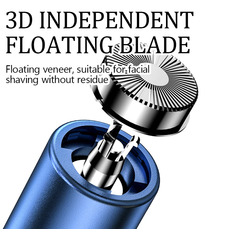 Rechargeable Nose Hair Trimmer Electric Nose Hair Trimmer Men's Shaver Nose Hair Trimmer Nose Hole Trimming Scissors image 3