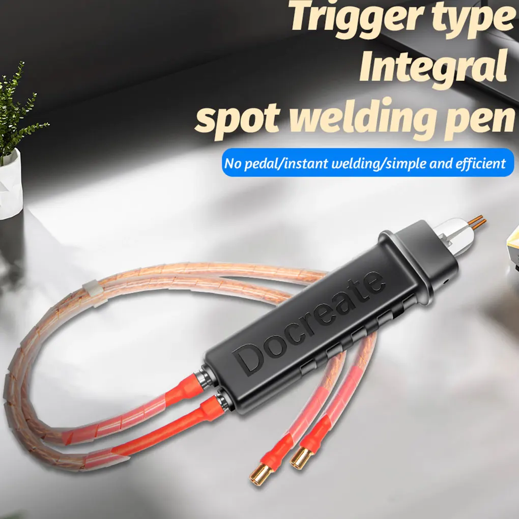 Handheld Spot Welding Pen Spot Welding Pen Adjustable Welding Pin Spacing DIY Battery Welding Pen