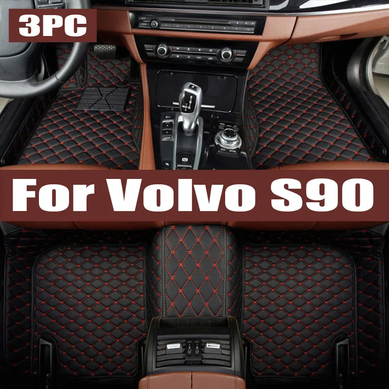 

Car Trunk Storage Pad for Volvo S90 2017~2024 2023 2022 2021 2020 Floor Mat Upholstered Waterproof Protect TPE Carpet Tray Liner