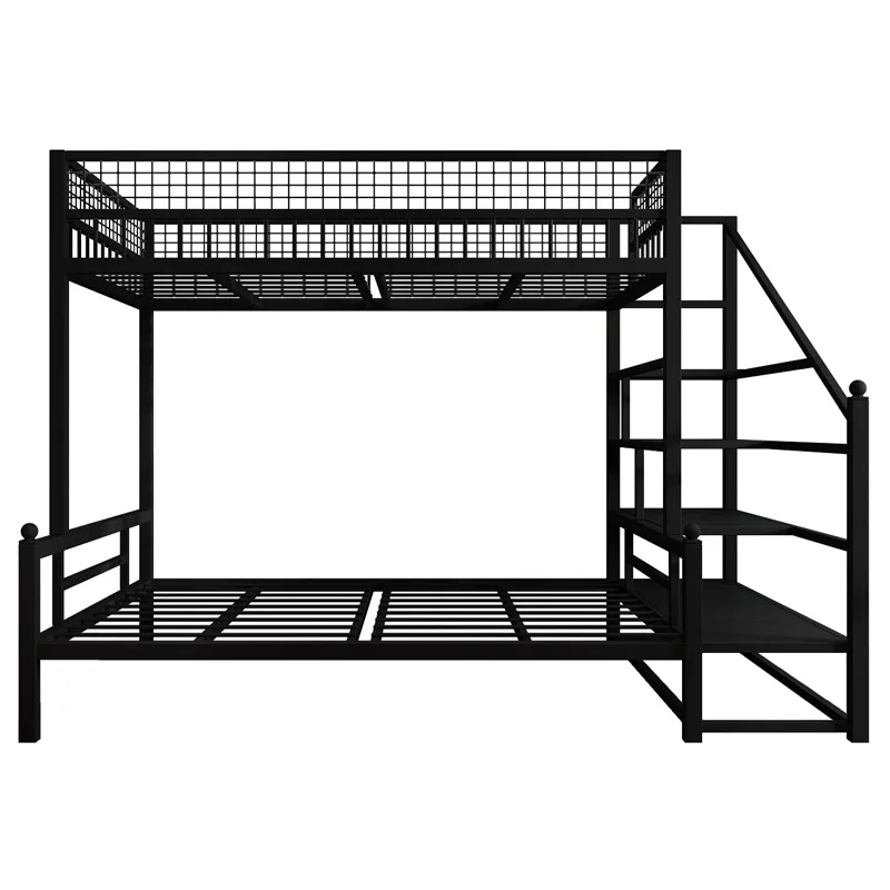 -Para muebles de dormitorio integrados, litera mezzanino, cama de diván de Metal para adultos, Loft, apartamento, bebés, niños, comedor y