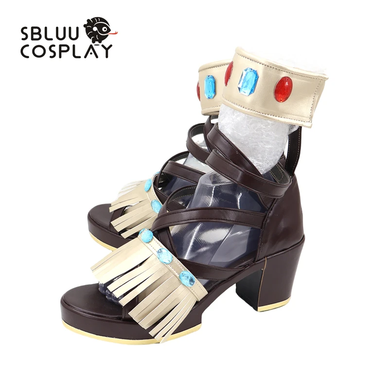 

Обувь для косплея SBluuCosplay UMPD Rigantona, изготовленная на заказ, для вечеринки в честь Хэллоуина