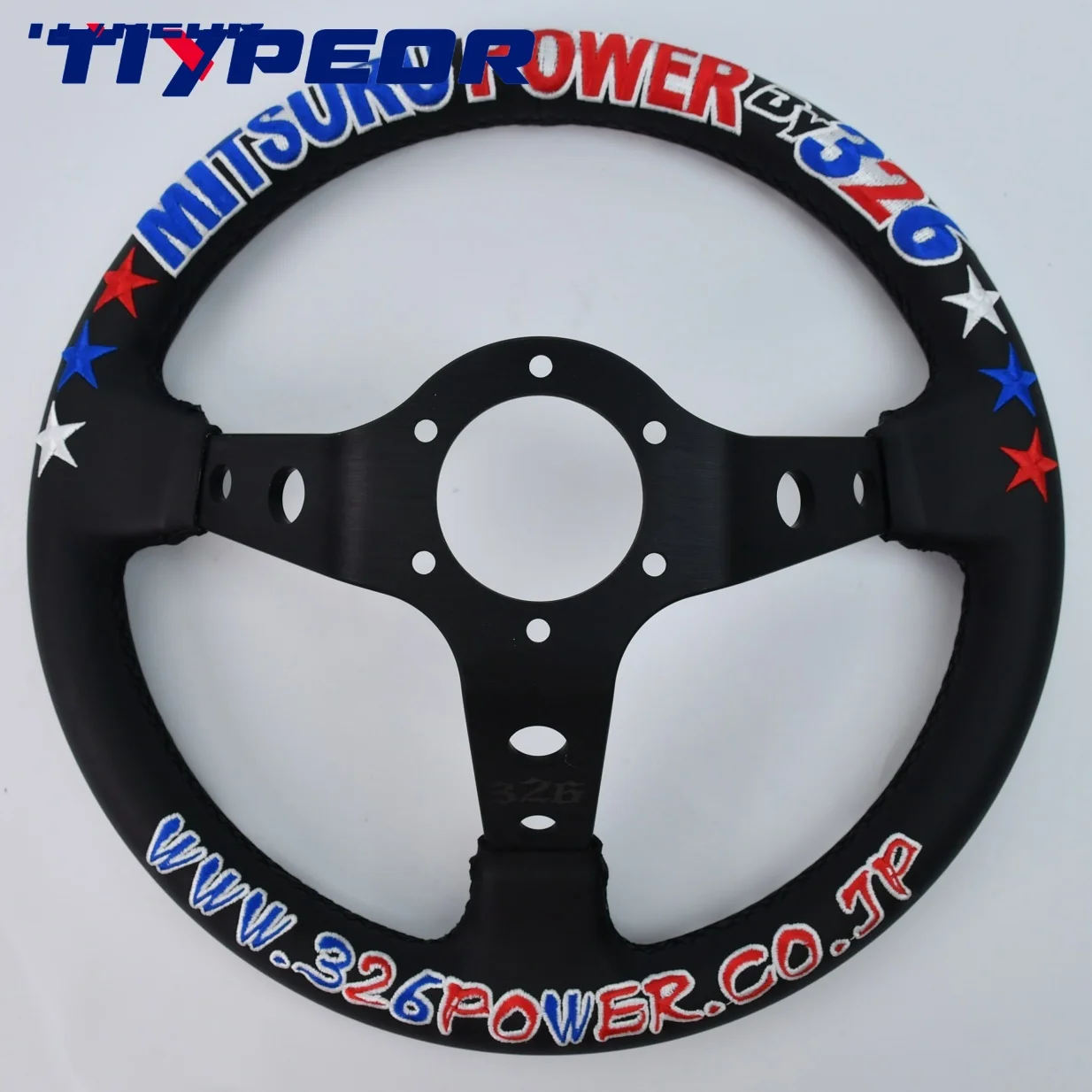 Tiypeor high-quality 14 inch 350 South Korea golf cart steering wheel with Accessories