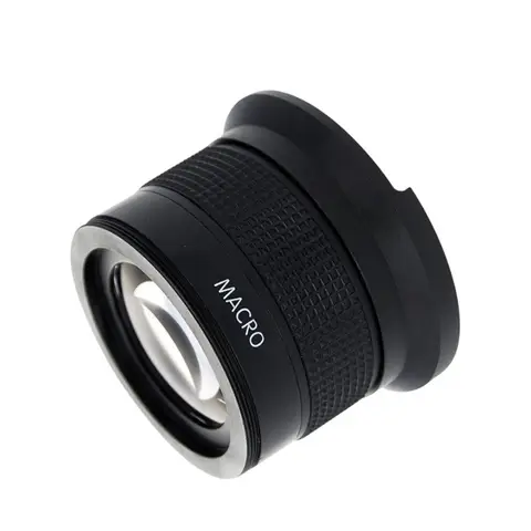 Lente Fisheye HD 0.35X Grande Angular e Macro de 58MM/2.3 polegadas para Câmeras DSLR Canon EOS 1100D 650D 600D 550D 500D