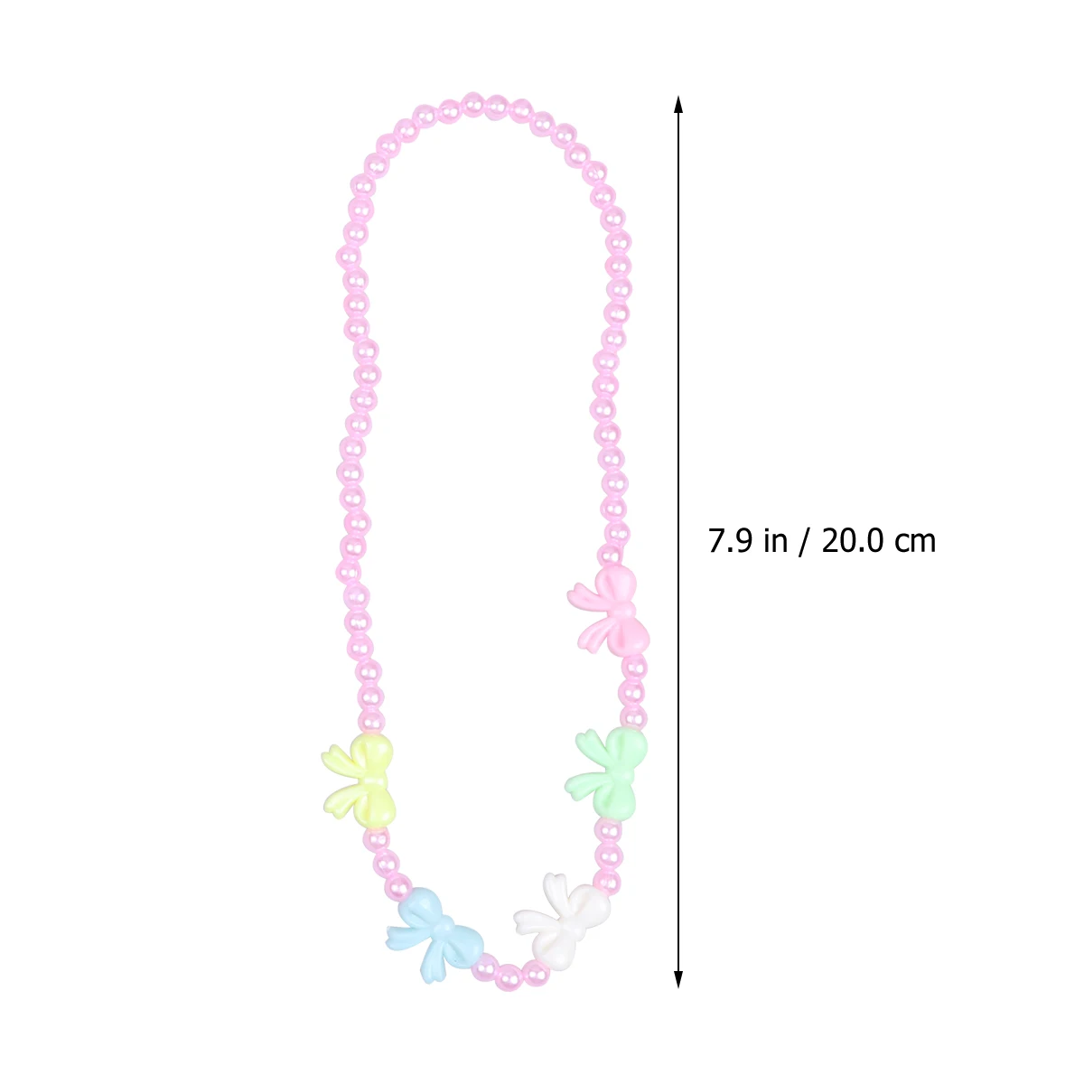 

12 Pcs Kids Necklace Colorful Bracelet Neck Chain Girls Bangle Children Jewelry Toddler Toys Beads Birthday Party Christmas